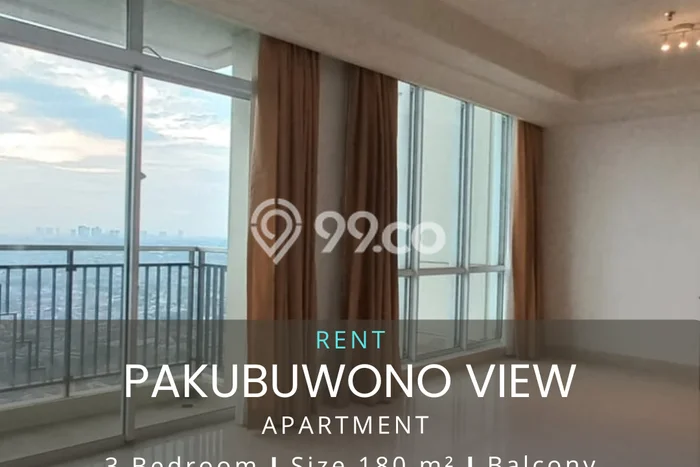 Apartemen Nyaman untuk Disewa, 3 Kamar di Jakarta Selatan Apartemen Nyaman untuk Disewa, 3 Kamar di Jakarta Selatan