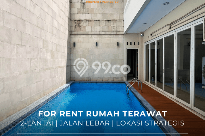 Hunian Minimalis dengan LT 350m2 & LB 400m2 Disewakan di Senopati Hunian Minimalis dengan LT 350m2 & LB 400m2 Disewakan di Senopati