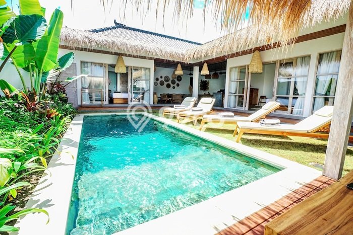 Rumah 4 KT 3 KM Pemandangan Laut di Kerobokan, Badung Rumah 4 KT 3 KM Pemandangan Laut di Kerobokan, Badung