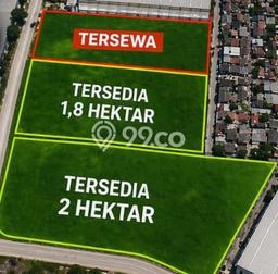 Disewakan Tanah Seluas 18000m2 di Tarumajaya, Bekasi Disewakan Tanah Seluas 18000m2 di Tarumajaya, Bekasi