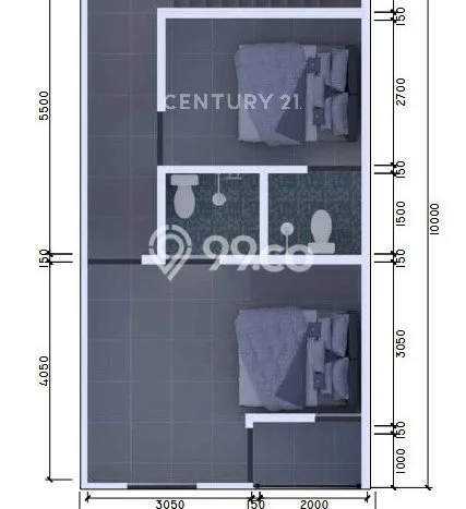Rumah Modern Minimalis 3 KT Siap Huni di Kemayoran Rumah Modern Minimalis 3 KT Siap Huni di Kemayoran