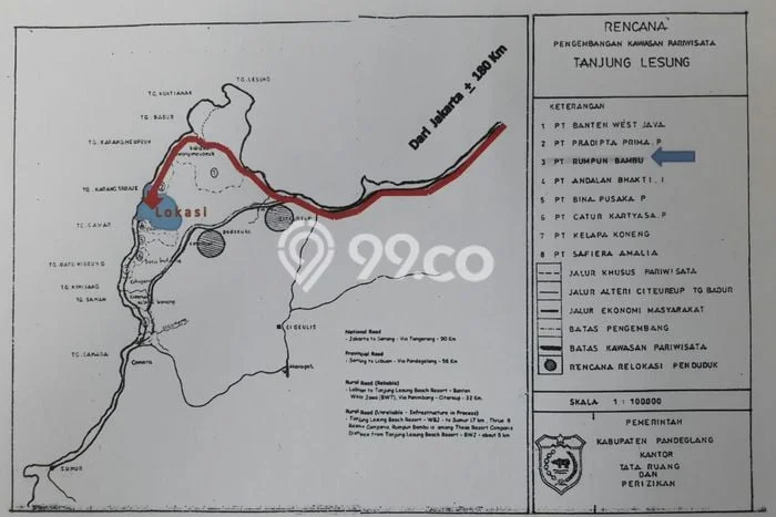 Untuk Dijual Tanah di Pandeglang, Luas 900000m2 - Untuk Dijual Tanah di Pandeglang, Luas 900000m2 -