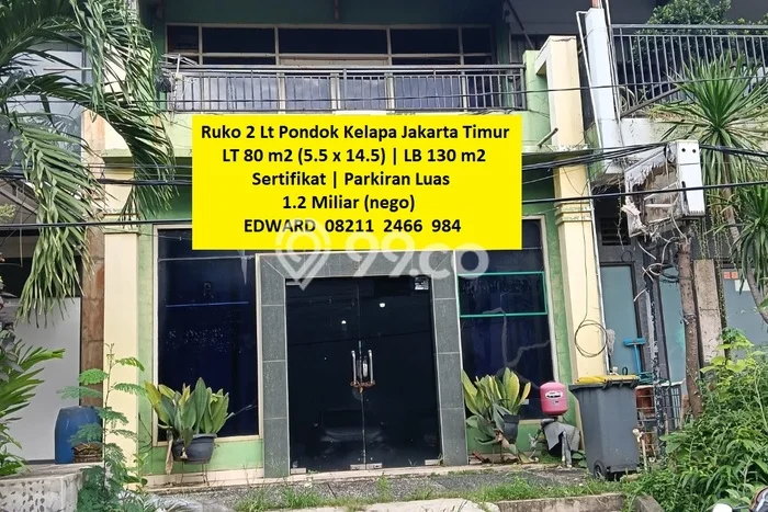 Ruko Bagus Dijual LB 130m2 Lokasi Strategis Jakarta Timur Area Cocok untuk Berbisnis Ruko Bagus Dijual LB 130m2 Lokasi Strategis Jakarta Timur Area Cocok untuk Berbisnis