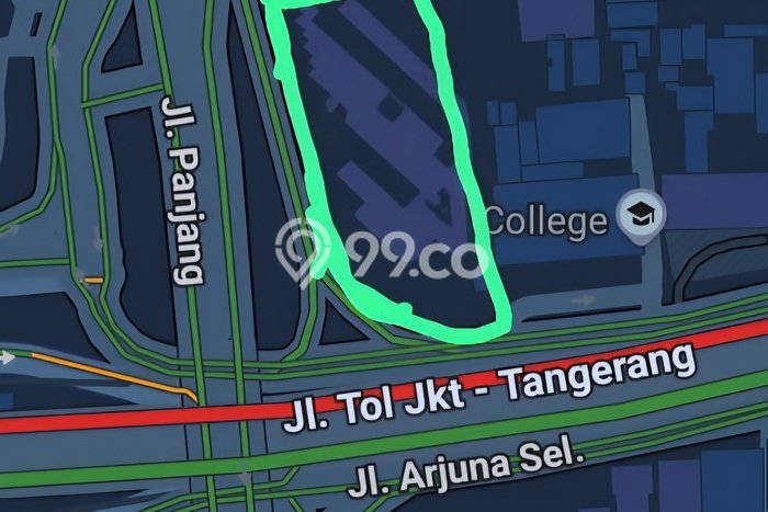 Tanah Dijual Area Strategis di Arjuna Selatan Jakarta Barat 8500m2 Tanah Dijual Area Strategis di Arjuna Selatan Jakarta Barat 8500m2