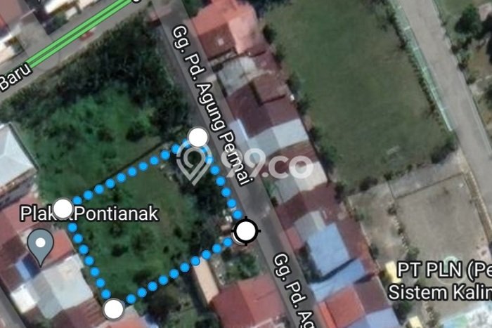 Lahan Dijual Lokasi Pontianak Selatan, Pontianak dengan Luas Tanah 1442m2 dan Status SHM Lahan Dijual Lokasi Pontianak Selatan, Pontianak dengan Luas Tanah 1442m2 dan Status SHM