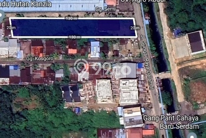 Tanah Kavling untuk Dijual di Pontianak Tenggara Pontianak 2600m2 Tanah Kavling untuk Dijual di Pontianak Tenggara Pontianak 2600m2
