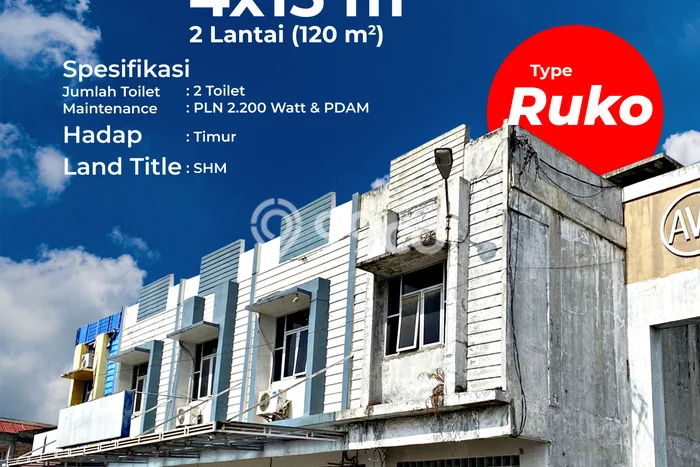 Ruko Usaha Dijual di Medan Amplas Medan LT 124m2 & LB 120m2 Ruko Usaha Dijual di Medan Amplas Medan LT 124m2 & LB 120m2