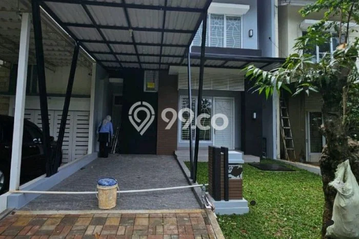 Rumah Modern Minimalis 3 KT Siap Huni di BSD Rumah Modern Minimalis 3 KT Siap Huni di BSD