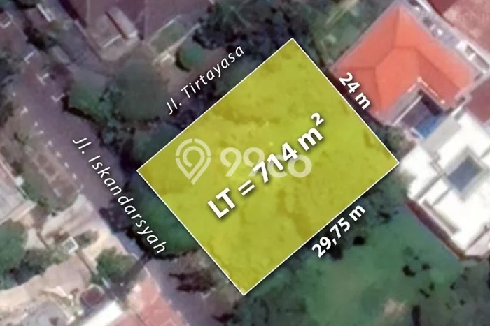 Tanah Kosong Dijual di Jakarta Selatan dengan Area 714m2 Tanah Kosong Dijual di Jakarta Selatan dengan Area 714m2