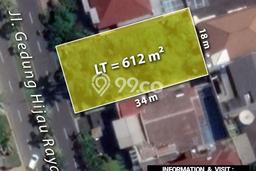 Untuk Dijual Tanah 612m2 di Pondok Indah, Jakarta Selatan Untuk Dijual Tanah 612m2 di Pondok Indah, Jakarta Selatan