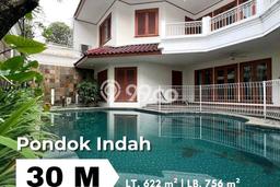 Rumah Mewah LB 756m2 Siap Pakai Desain Elegan di Pondok Indah, Jakarta Selatan Rumah Mewah LB 756m2 Siap Pakai Desain Elegan di Pondok Indah, Jakarta Selatan