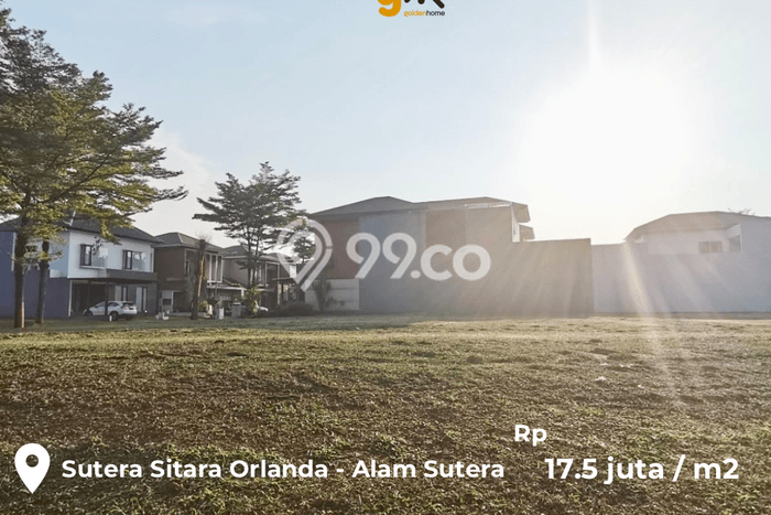 Tanah Kavling Dijual di Alam Sutera, Tangerang dengan Luas Tanah 474m2 Tanah Kavling Dijual di Alam Sutera, Tangerang dengan Luas Tanah 474m2