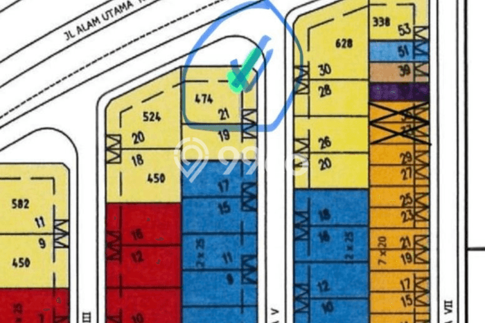 Tanah Kavling Dijual di Alam Sutera, Tangerang dengan Luas Tanah 474m2 Tanah Kavling Dijual di Alam Sutera, Tangerang dengan Luas Tanah 474m2
