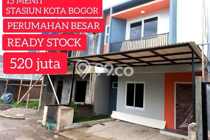 Rumah Modern LB/LT 55m2/55m2 Dijual di Laladon, Bogor Rumah Modern LB/LT 55m2/55m2 Dijual di Laladon, Bogor