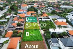 Untuk Dijual Tanah 459m2 di Sanur, Denpasar Untuk Dijual Tanah 459m2 di Sanur, Denpasar