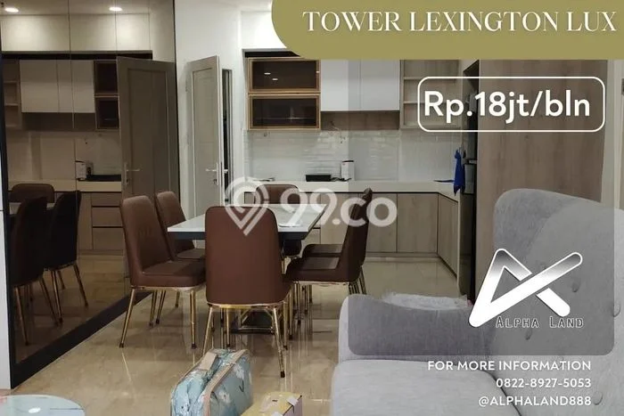Sewa Apartemen Minimalis 92m2 Punya 2 KT, 2 KM, Lokasi di Medan Barat Sewa Apartemen Minimalis 92m2 Punya 2 KT, 2 KM, Lokasi di Medan Barat