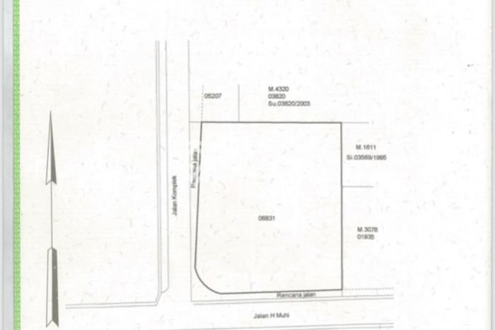 Kavling Tanah untuk Dijual di Pondok Pinang, Jakarta Selatan, Luas 1186m2 Kavling Tanah untuk Dijual di Pondok Pinang, Jakarta Selatan, Luas 1186m2