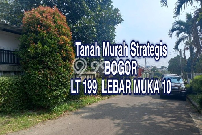 Tanah Dijual Area Strategis di Pajajaran Bogor 199m2 Tanah Dijual Area Strategis di Pajajaran Bogor 199m2