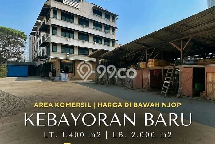 Tanah di Kebayoran Baru, Luas 1400m², Akses Mudah Tanah di Kebayoran Baru, Luas 1400m², Akses Mudah