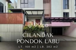 Rumah Modern di Cilandak, Jakarta Selatan, LT 160m² Bangunan 282m² Rumah Modern di Cilandak, Jakarta Selatan, LT 160m² Bangunan 282m²