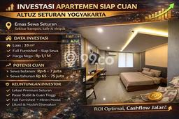 Apartemen Favorit Modern Dijual di Yogyakarta dengan 1 Kamar Tidur Apartemen Favorit Modern Dijual di Yogyakarta dengan 1 Kamar Tidur