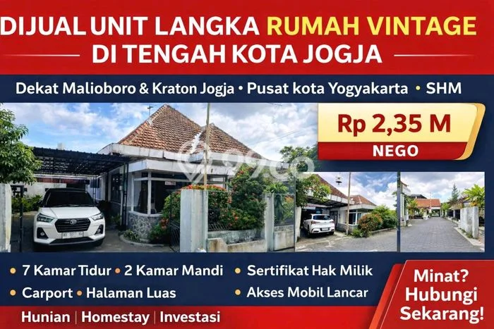 Rumah Strategis Modern Lb 200m2 di Gondokusuman, Yogyakarta Rumah Strategis Modern Lb 200m2 di Gondokusuman, Yogyakarta