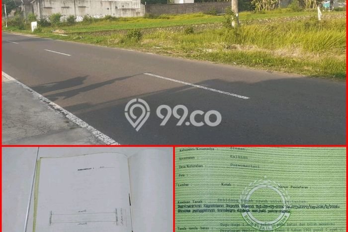 Tanah Dijual Lokasi Kalasan, Sleman Luas 551m2 Legalitas Aman Tanah Dijual Lokasi Kalasan, Sleman Luas 551m2 Legalitas Aman