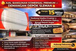 Untuk Dijual! Komersial di Demangan Yogyakarta LT 900m2 / LB 500m2 Kawasan Strategis Untuk Dijual! Komersial di Demangan Yogyakarta LT 900m2 / LB 500m2 Kawasan Strategis