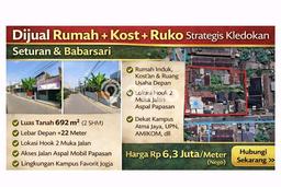 Kavling Tanah di Sleman Dijual Luas 692m2 Legalitas SHM Kavling Tanah di Sleman Dijual Luas 692m2 Legalitas SHM