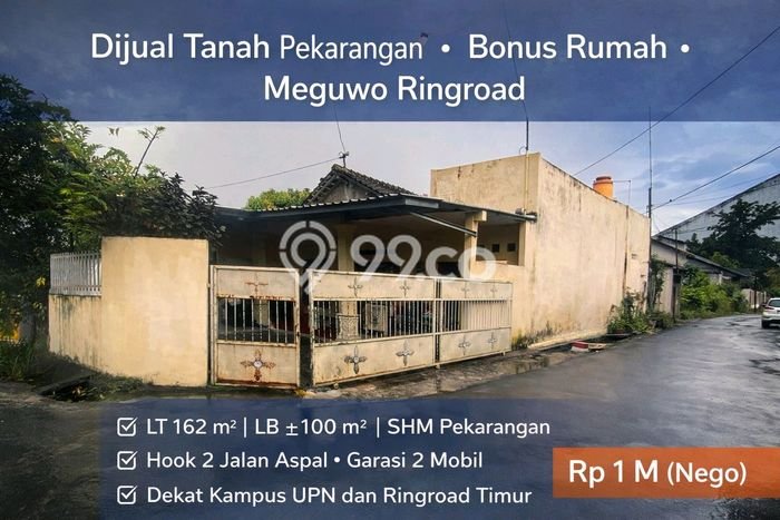 Untuk Dijual Tanah 162m2 di Maguwoharjo, Yogyakarta Untuk Dijual Tanah 162m2 di Maguwoharjo, Yogyakarta
