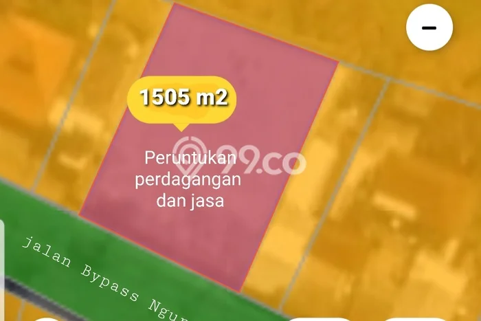Disewakan Tanah di Jimbaran Badung Seluas 1505m2 Disewakan Tanah di Jimbaran Badung Seluas 1505m2