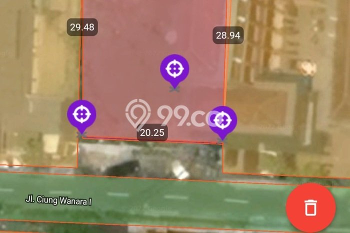 Tanah Dijual di Denpasar Seluas 605m2 Strategis Tanah Dijual di Denpasar Seluas 605m2 Strategis
