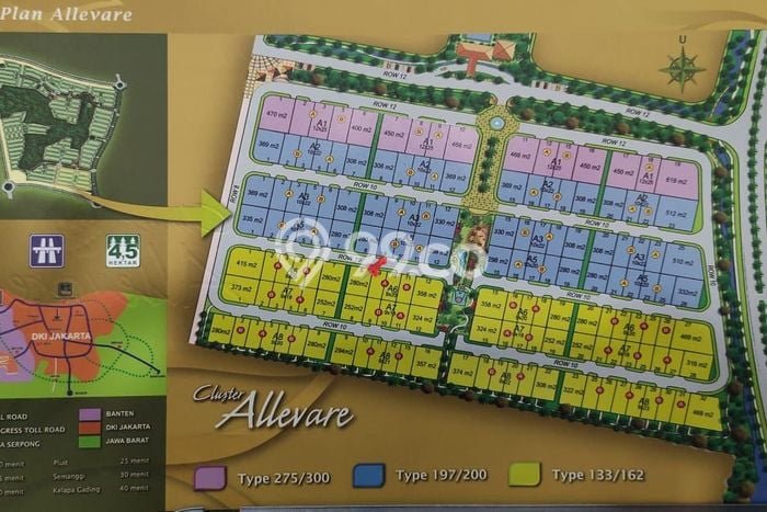 Tanah Lokasi Strategis Kawasan BSD Foresta, Luas 283m², Dekat ke Pusat Kota Tanah Lokasi Strategis Kawasan BSD Foresta, Luas 283m², Dekat ke Pusat Kota