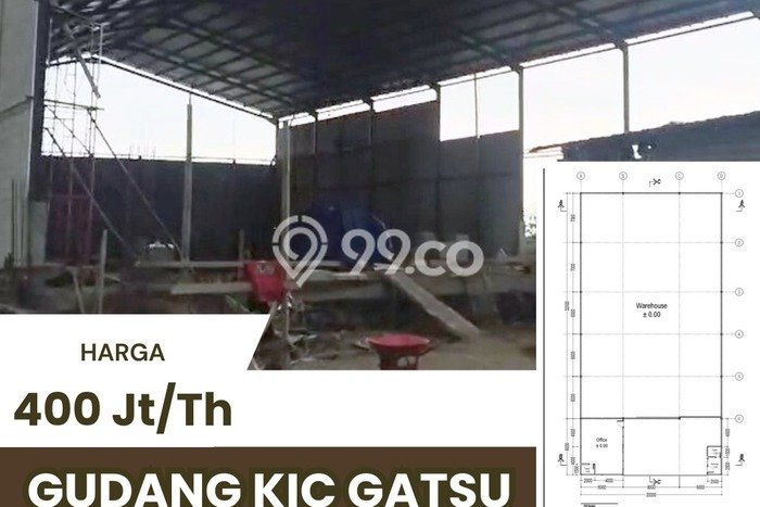 Gudang disewakan di Ngaliyan Semarang dengan luas bangunan 800m2 Gudang disewakan di Ngaliyan Semarang dengan luas bangunan 800m2
