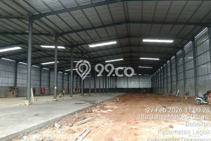 Gudang Komersial Disewakan di BSD Tangerang Selatan Luas 2040m2 Gudang Komersial Disewakan di BSD Tangerang Selatan Luas 2040m2