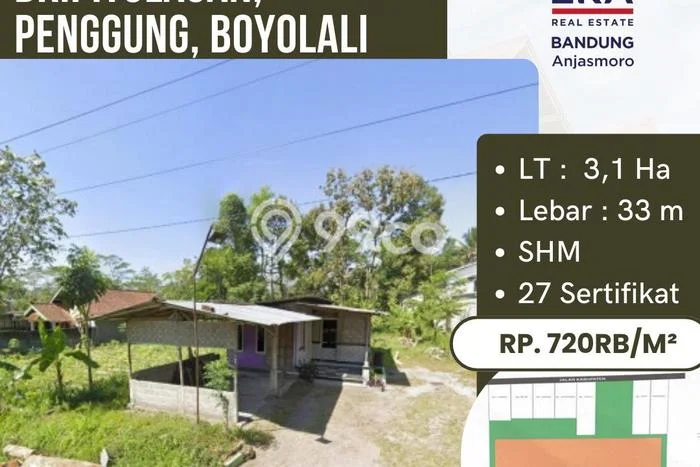Dijual Tanah Lokasi Boyolali Kota, Boyolali Seluas 31000m2 Dijual Tanah Lokasi Boyolali Kota, Boyolali Seluas 31000m2
