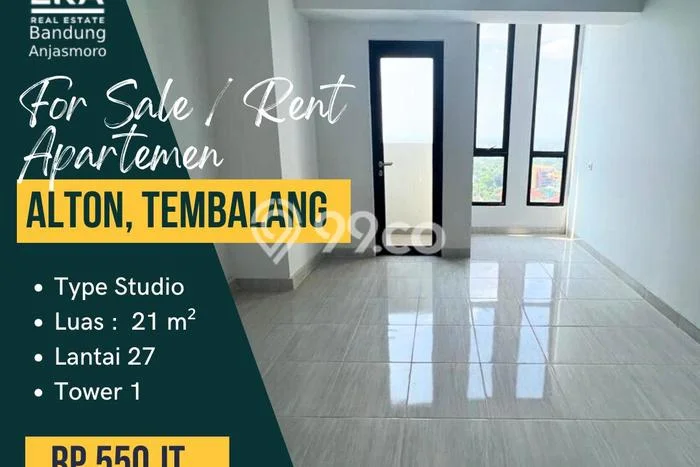 Jarang Ada! Hunian Apartemen Hemat di Tembalang, Semarang 1 Kamar Tidur dan 1 Kamar Mandi Jarang Ada! Hunian Apartemen Hemat di Tembalang, Semarang 1 Kamar Tidur dan 1 Kamar Mandi