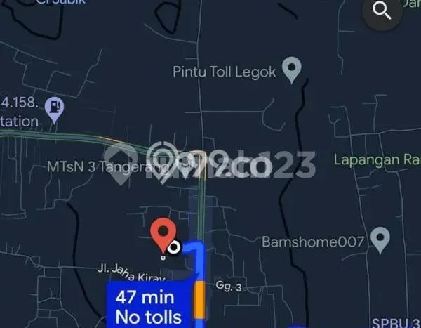 Dijual Tanah Lokasi Jatake, Tangerang Seluas 10481m2 Dijual Tanah Lokasi Jatake, Tangerang Seluas 10481m2