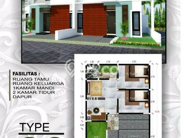 Siap Huni Rumah Minimalis & Modern LB 36m2 di Manguharjo Siap Huni Rumah Minimalis & Modern LB 36m2 di Manguharjo