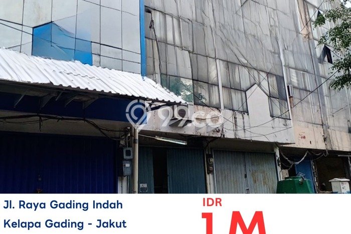 Ruko Paling Dicari LB 150m2 Dijual di Kelapa Gading Ruko Paling Dicari LB 150m2 Dijual di Kelapa Gading