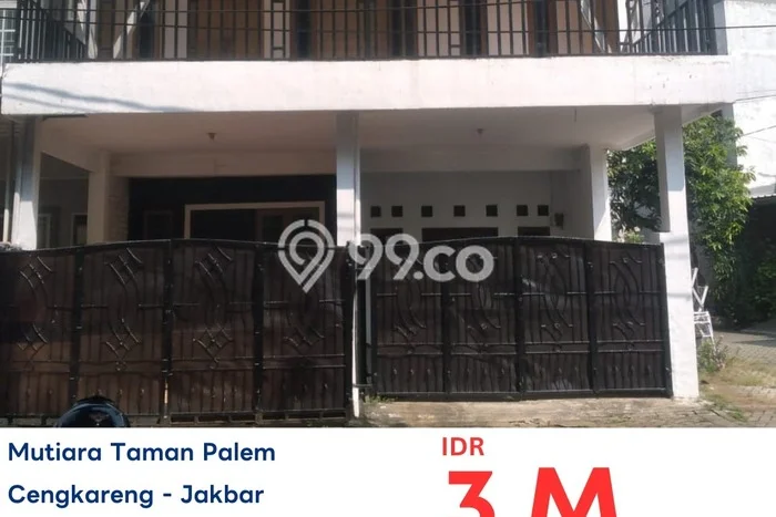 Ready to Use! Luxury House LT 122m2 Desain Elegan di Taman Palem Ready to Use! Luxury House LT 122m2 Desain Elegan di Taman Palem