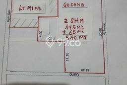 FOR SALE! Gudang di Batununggal Bandung, LT 540m2, LB 540m2 FOR SALE! Gudang di Batununggal Bandung, LT 540m2, LB 540m2