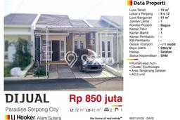 SEGERA MILIKI! Rumah di Serpong, Tangerang Selatan, Luas 72m² LB 41m² SEGERA MILIKI! Rumah di Serpong, Tangerang Selatan, Luas 72m² LB 41m²