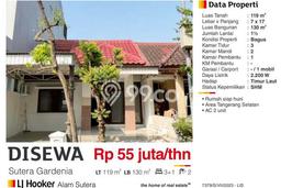 SPECIAL LISTING! Rumah di Alam Sutera, 3 KT, Akses Pusat Kota, Luas 119m² Bangunan 130m² SPECIAL LISTING! Rumah di Alam Sutera, 3 KT, Akses Pusat Kota, Luas 119m² Bangunan 130m²