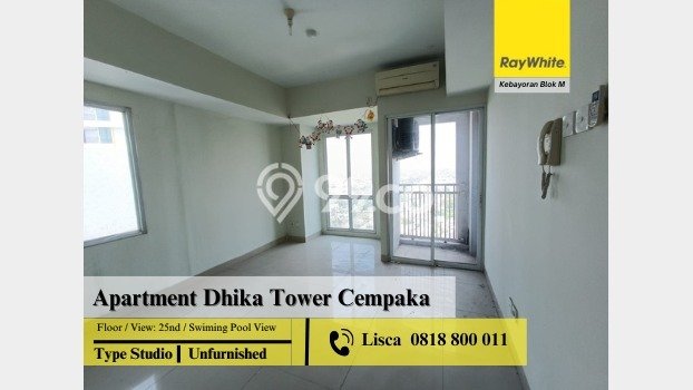 Dijual Apartemen 0 KT di Bekasi Luas 25m2 Dijual Apartemen 0 KT di Bekasi Luas 25m2