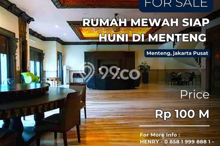 Hot Offer Hunian Premium Ideal dan Luas di Menteng, Jakarta Pusat Hot Offer Hunian Premium Ideal dan Luas di Menteng, Jakarta Pusat