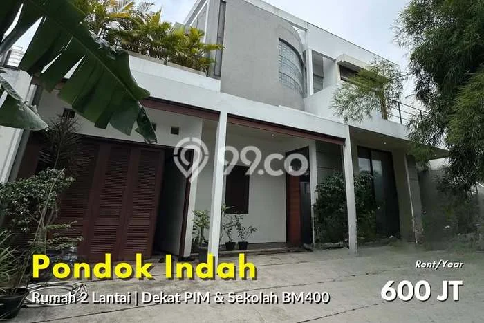 Hunian Modern Disewakan di Pondok Indah Jakarta Selatan 4 KT & 3 KM Hunian Modern Disewakan di Pondok Indah Jakarta Selatan 4 KT & 3 KM