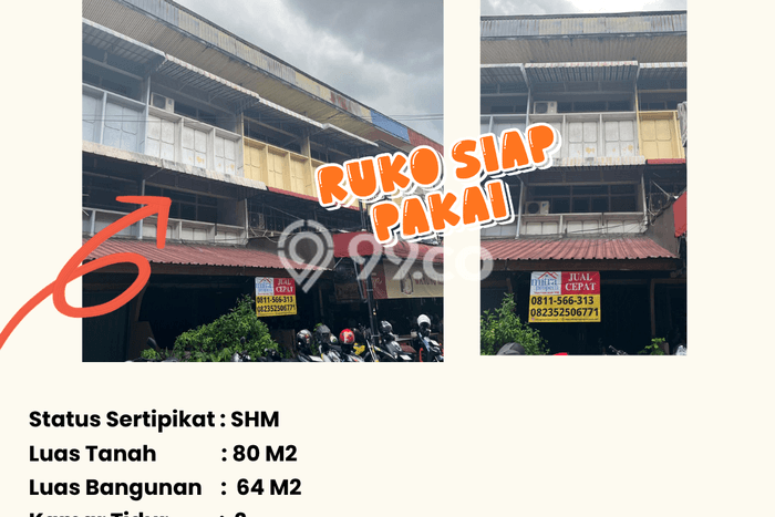 Lokasi Strategis! Dijual Ruko Bisnis di Pontianak Selatan, Pontianak Kondisi Baik Lokasi Strategis! Dijual Ruko Bisnis di Pontianak Selatan, Pontianak Kondisi Baik