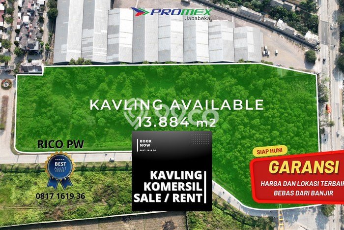 Tanah Dijual Lokasi Karawang Barat, Karawang Luas 2169m2 Legalitas Aman Tanah Dijual Lokasi Karawang Barat, Karawang Luas 2169m2 Legalitas Aman
