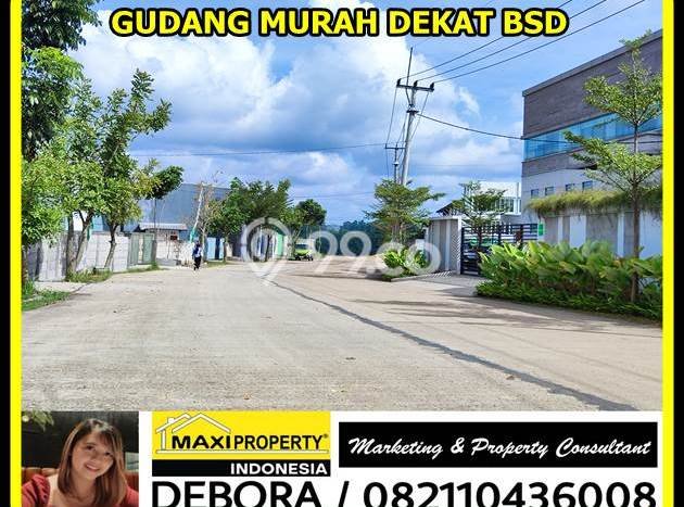 Gudang Dijual Lokasi Emas di Gunung Sindur Luas 432m2 Gudang Dijual Lokasi Emas di Gunung Sindur Luas 432m2